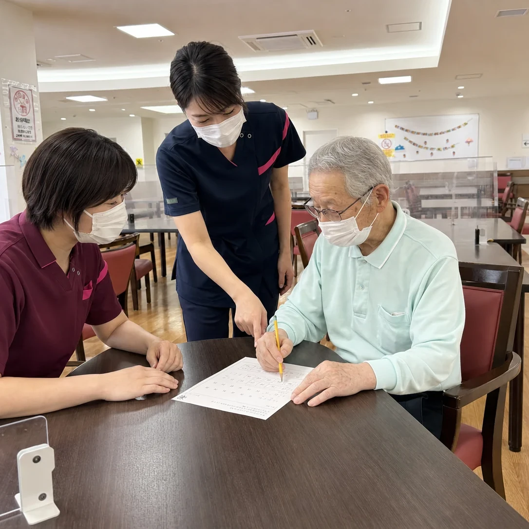 患者さまに寄り添う介護職員